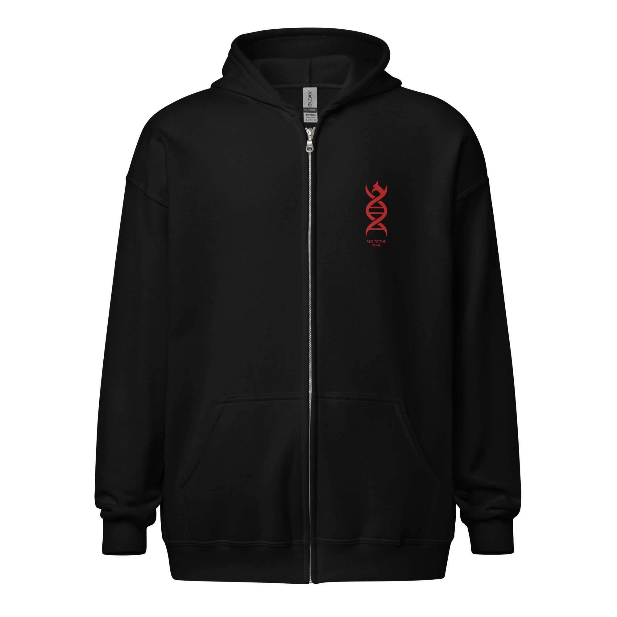LFC Red To The Core DNA Zip Hoodie-Prism and Ink