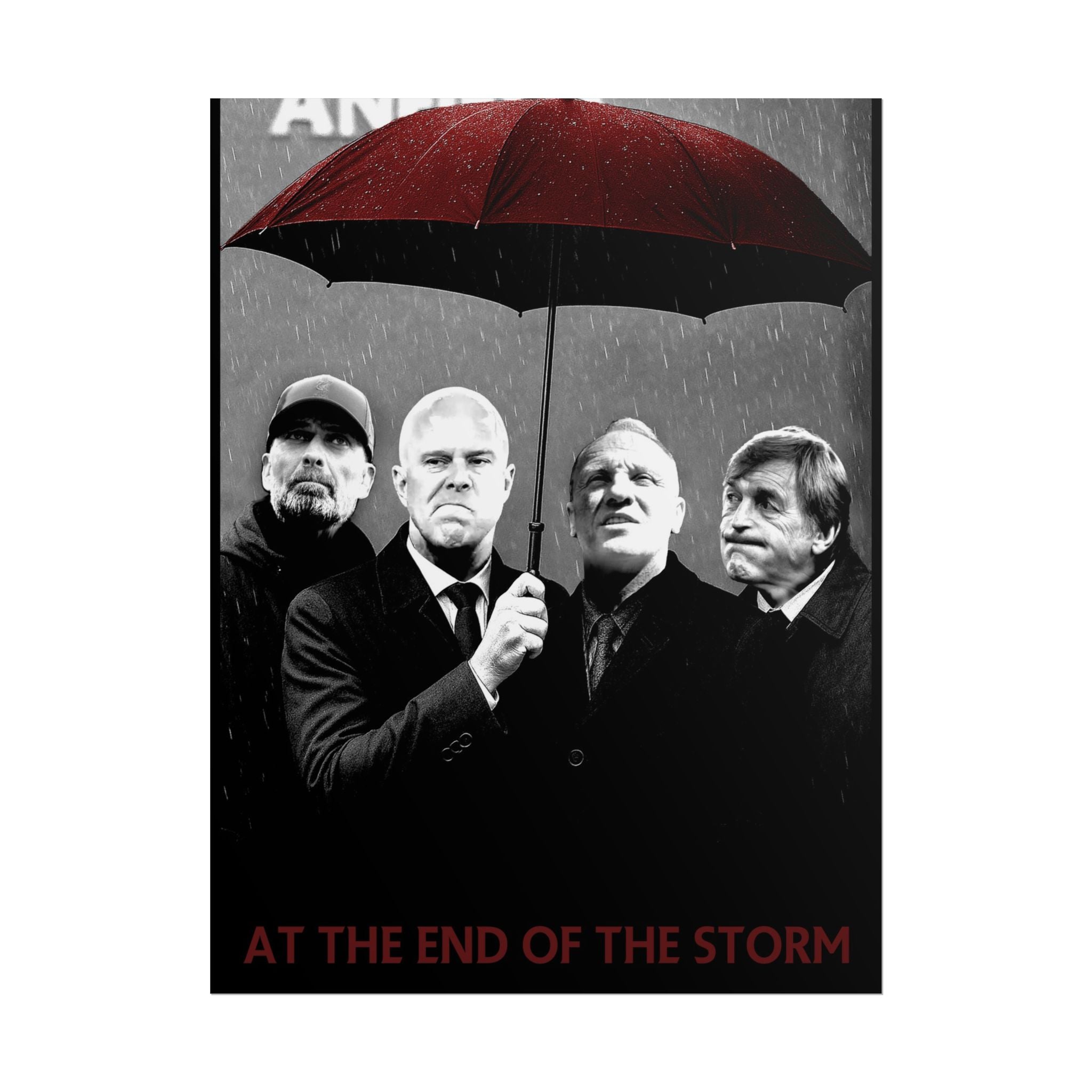 LFC Managers Anfield Storm Print