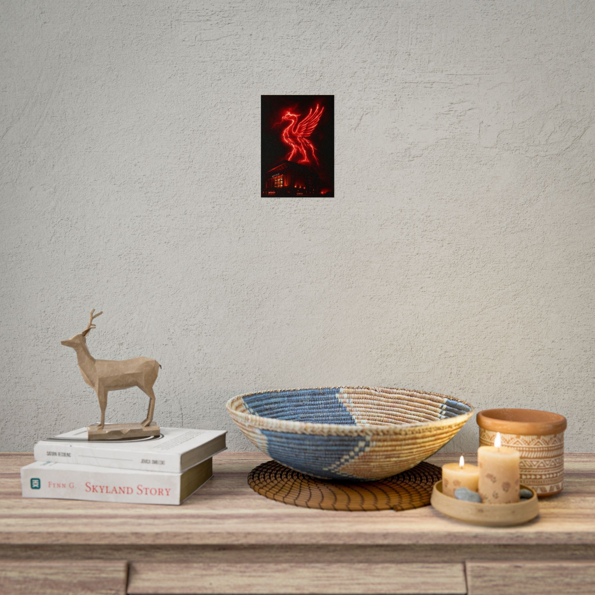 LFC Anfield Feel The Storm Print