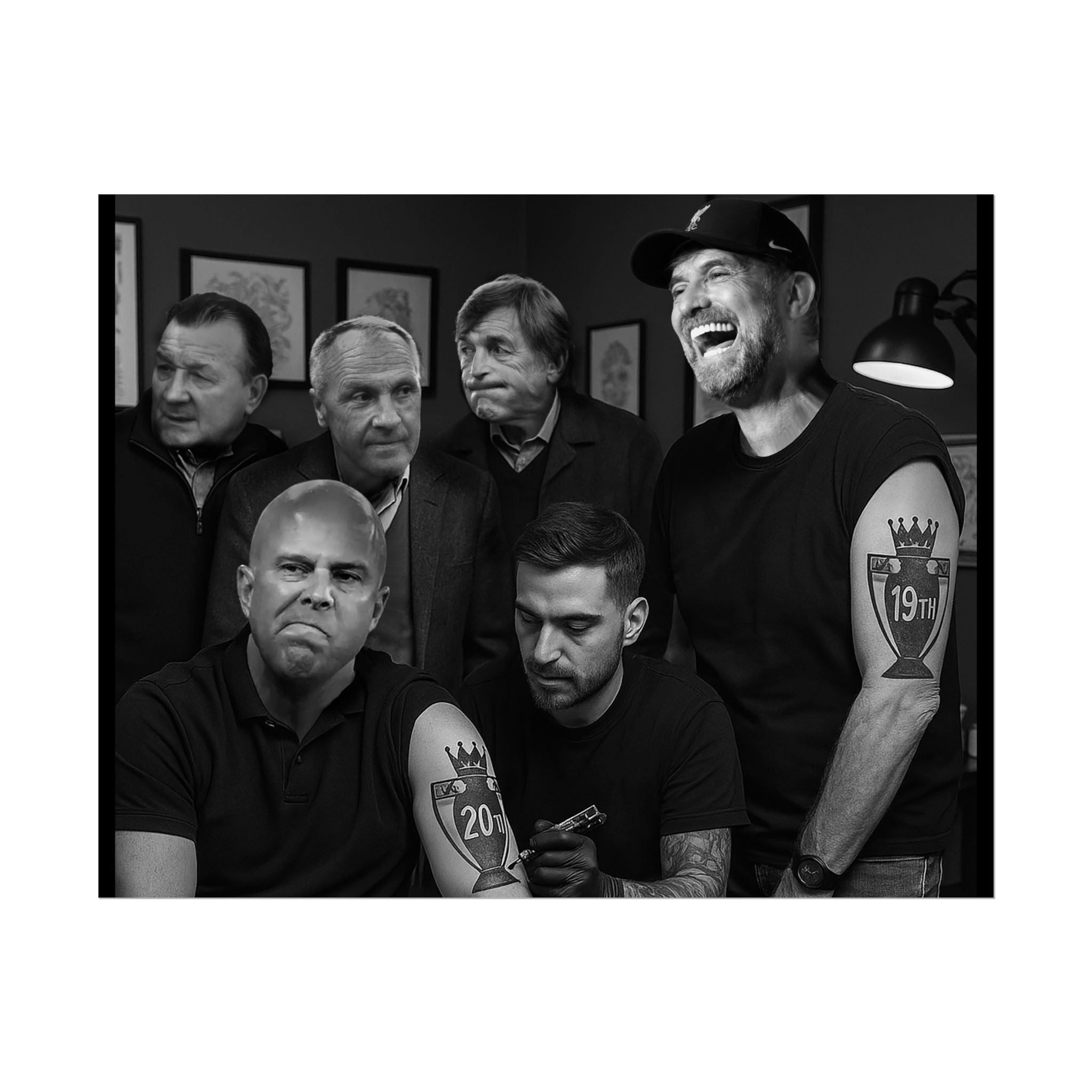 LFC Managers Inked Up for 20th Title Print