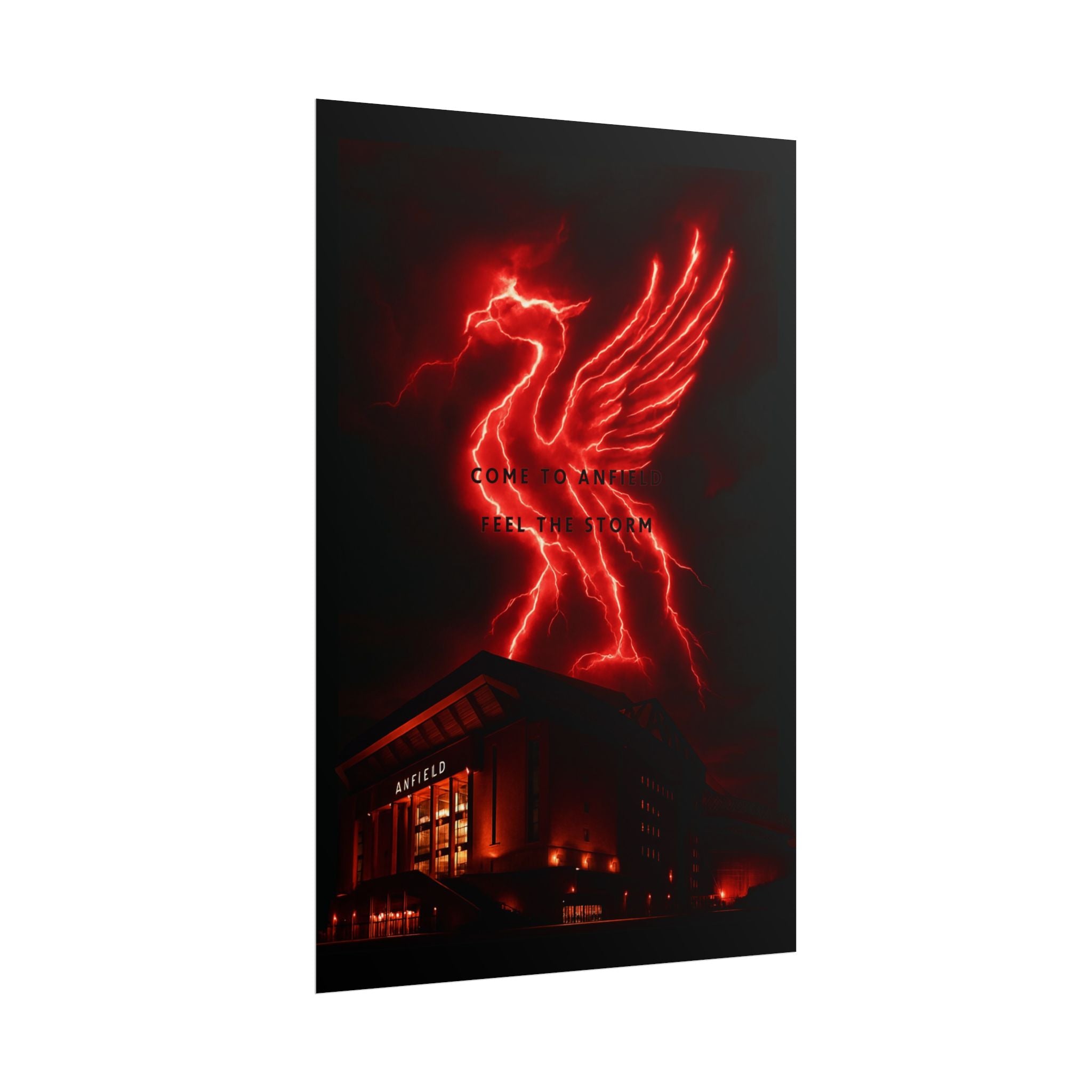 LFC Anfield Feel The Storm Print