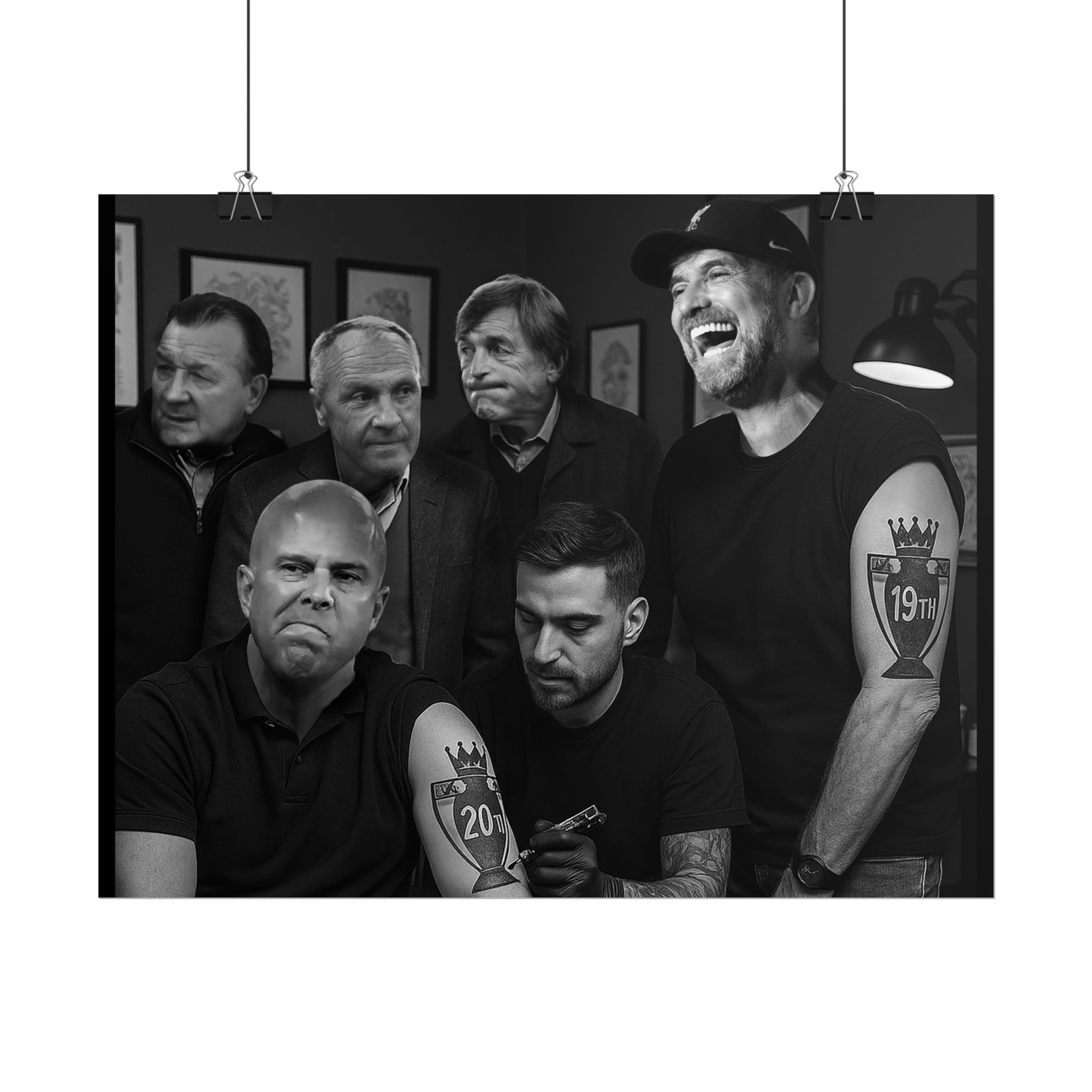 LFC Managers Inked Up for 20th Title Print