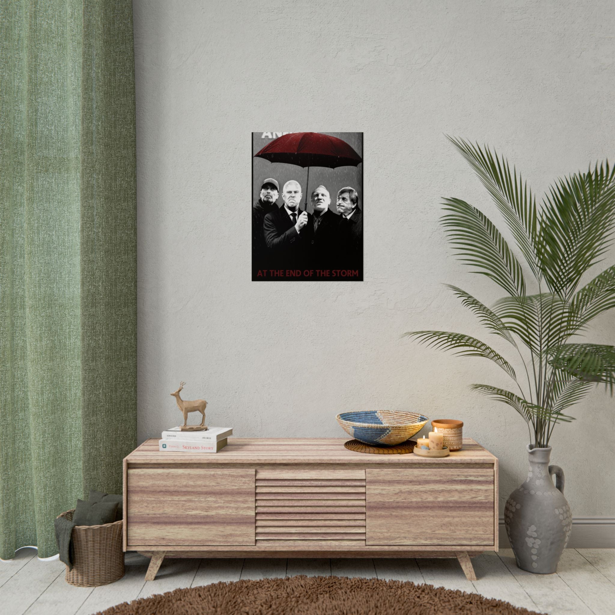 LFC Managers Anfield Storm Print