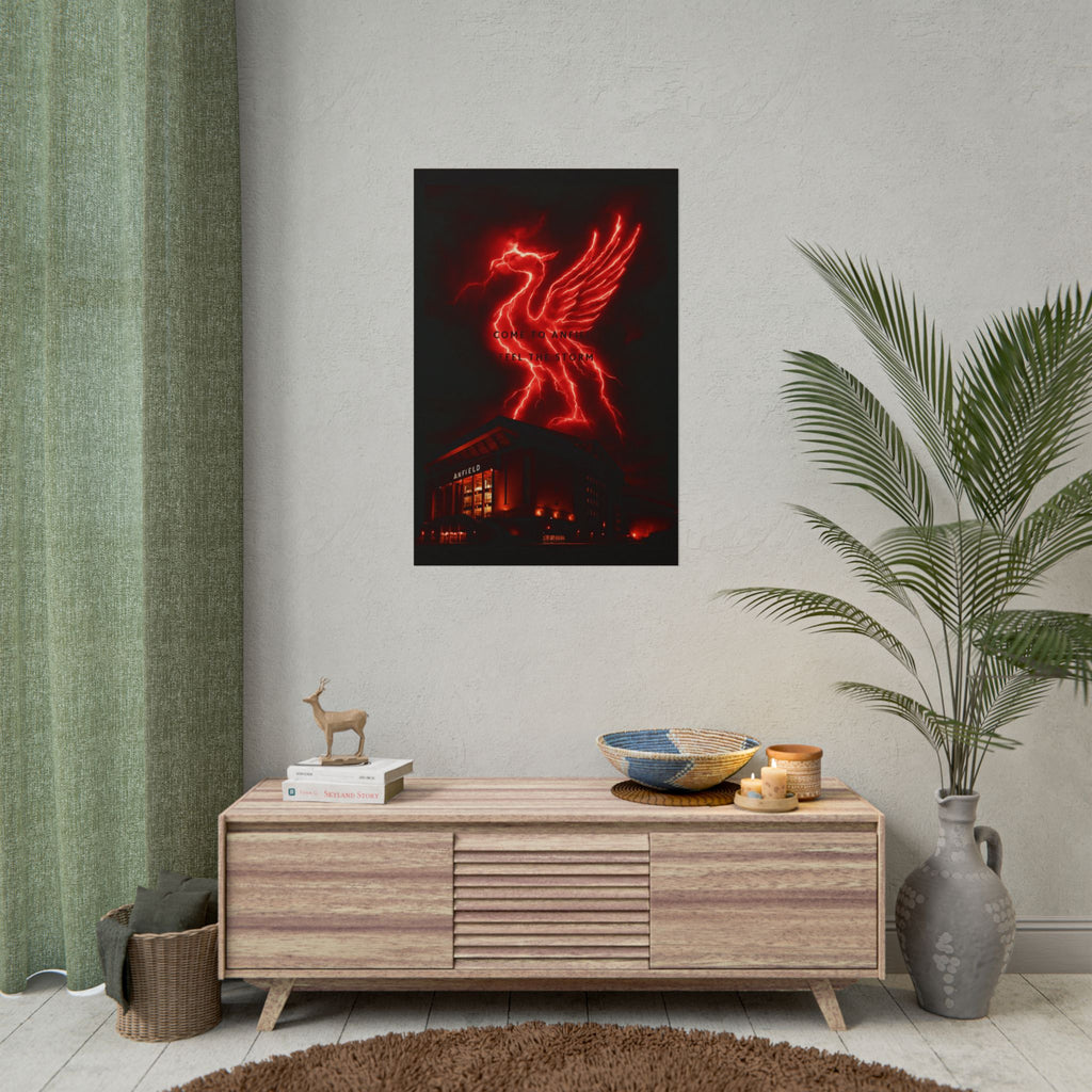 LFC Anfield Feel The Storm Print