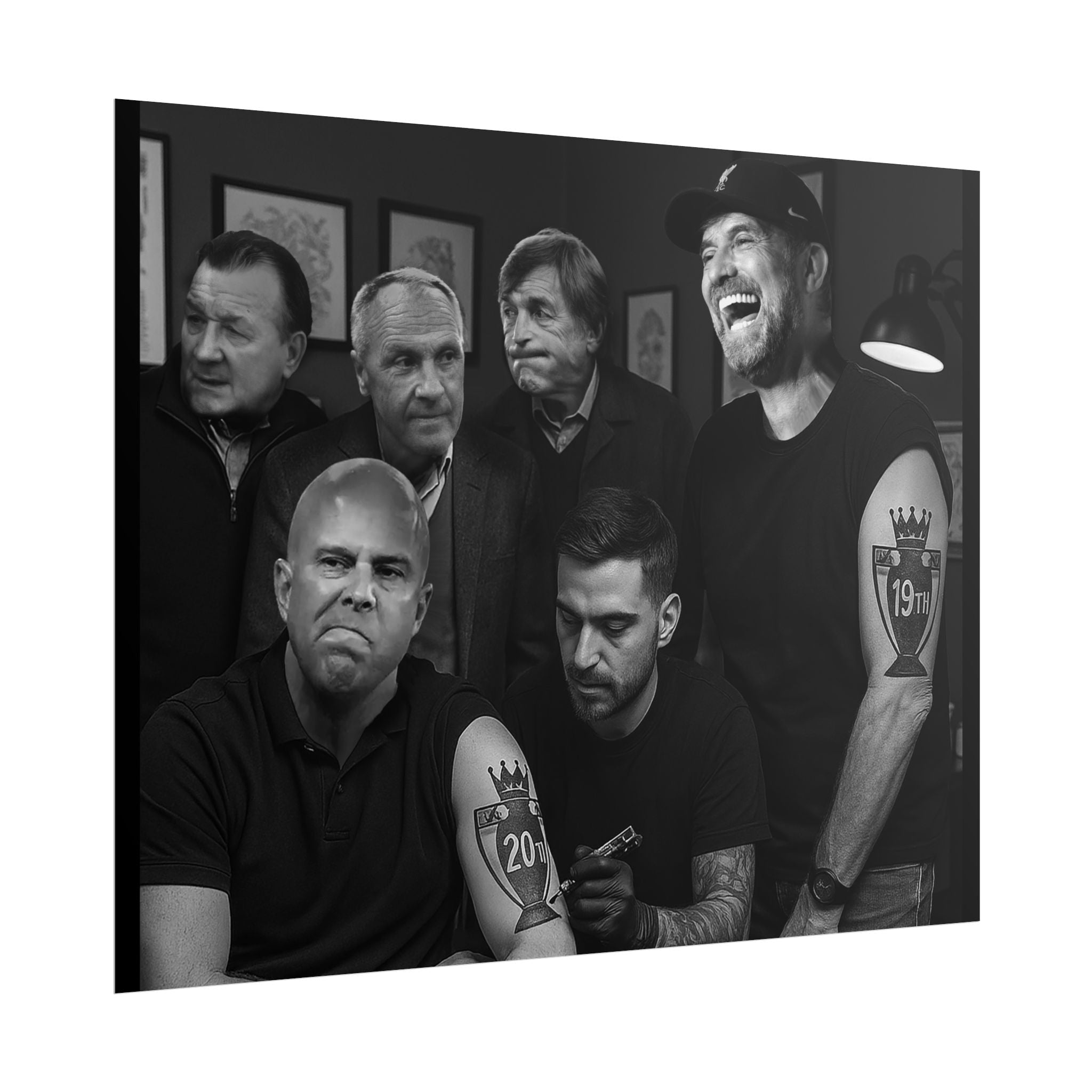 LFC Managers Inked Up for 20th Title Print