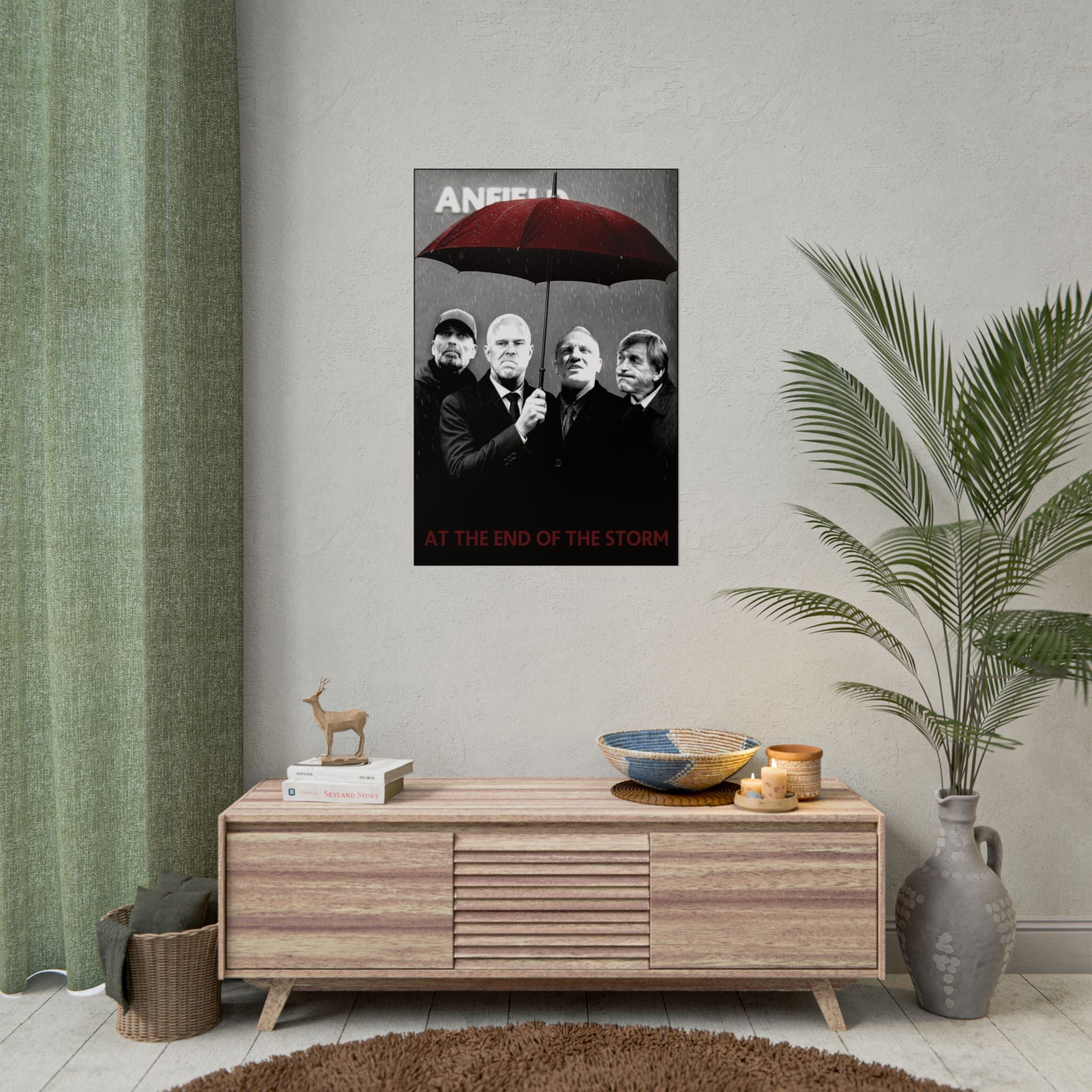 LFC Managers Anfield Storm Print