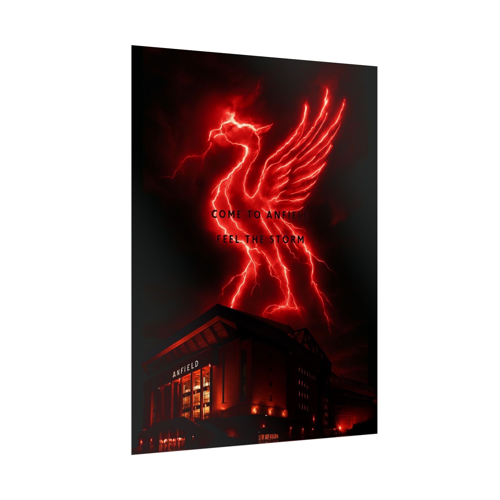 LFC Anfield Feel The Storm Print