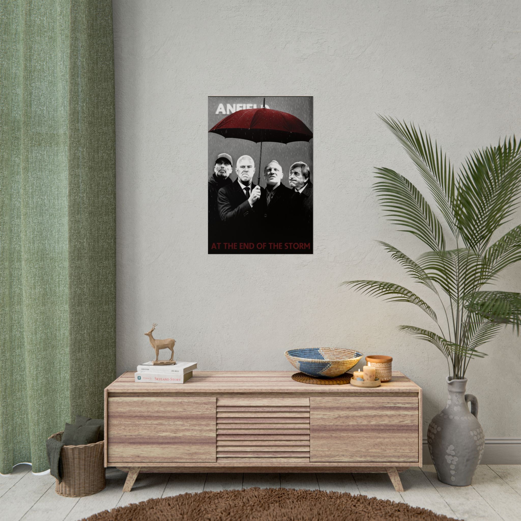 LFC Managers Anfield Storm Print