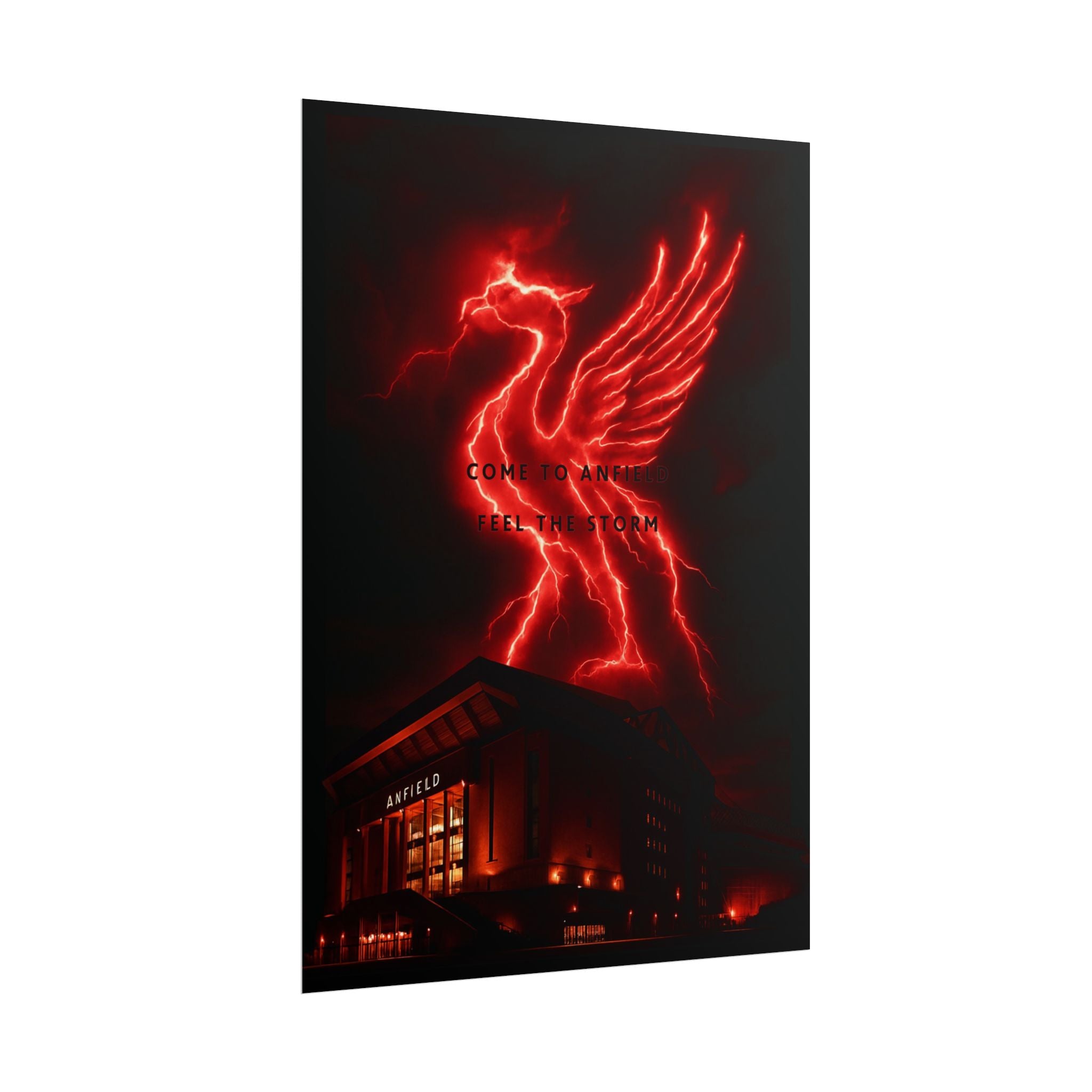 LFC Anfield Feel The Storm Print