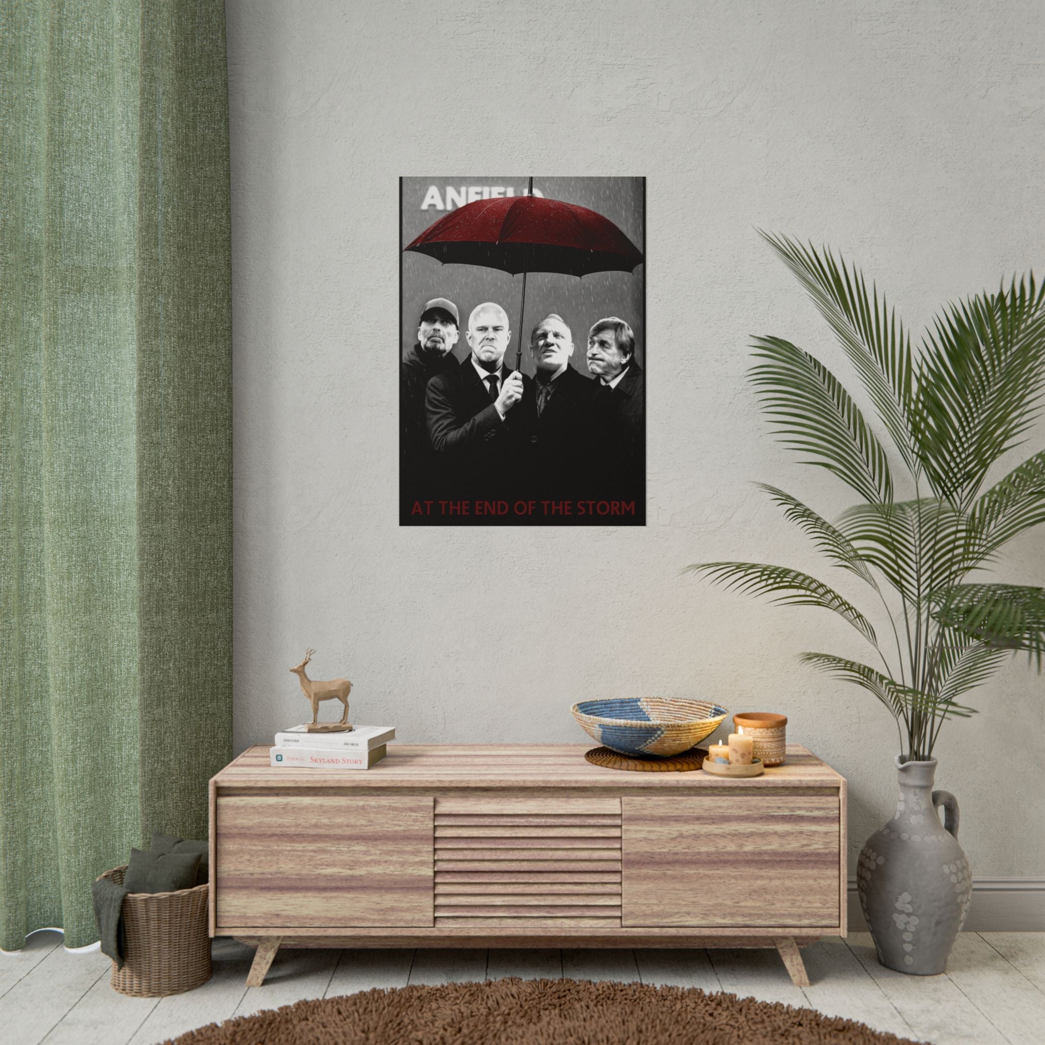 LFC Managers Anfield Storm Print