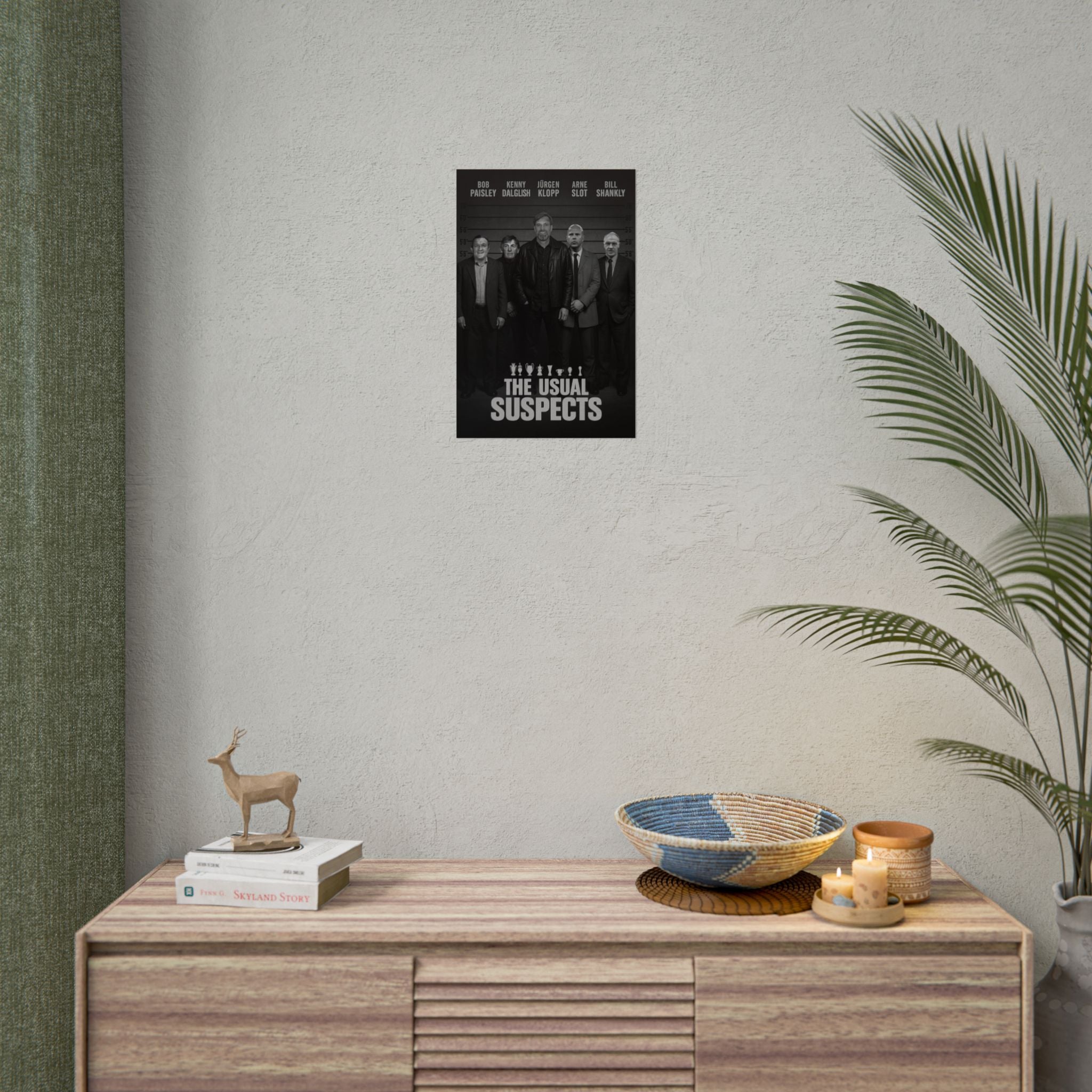 Liverpool FC League Winning Managers | Legends Wall Art Football Print | | Movie Posters | The Unusual Suspects