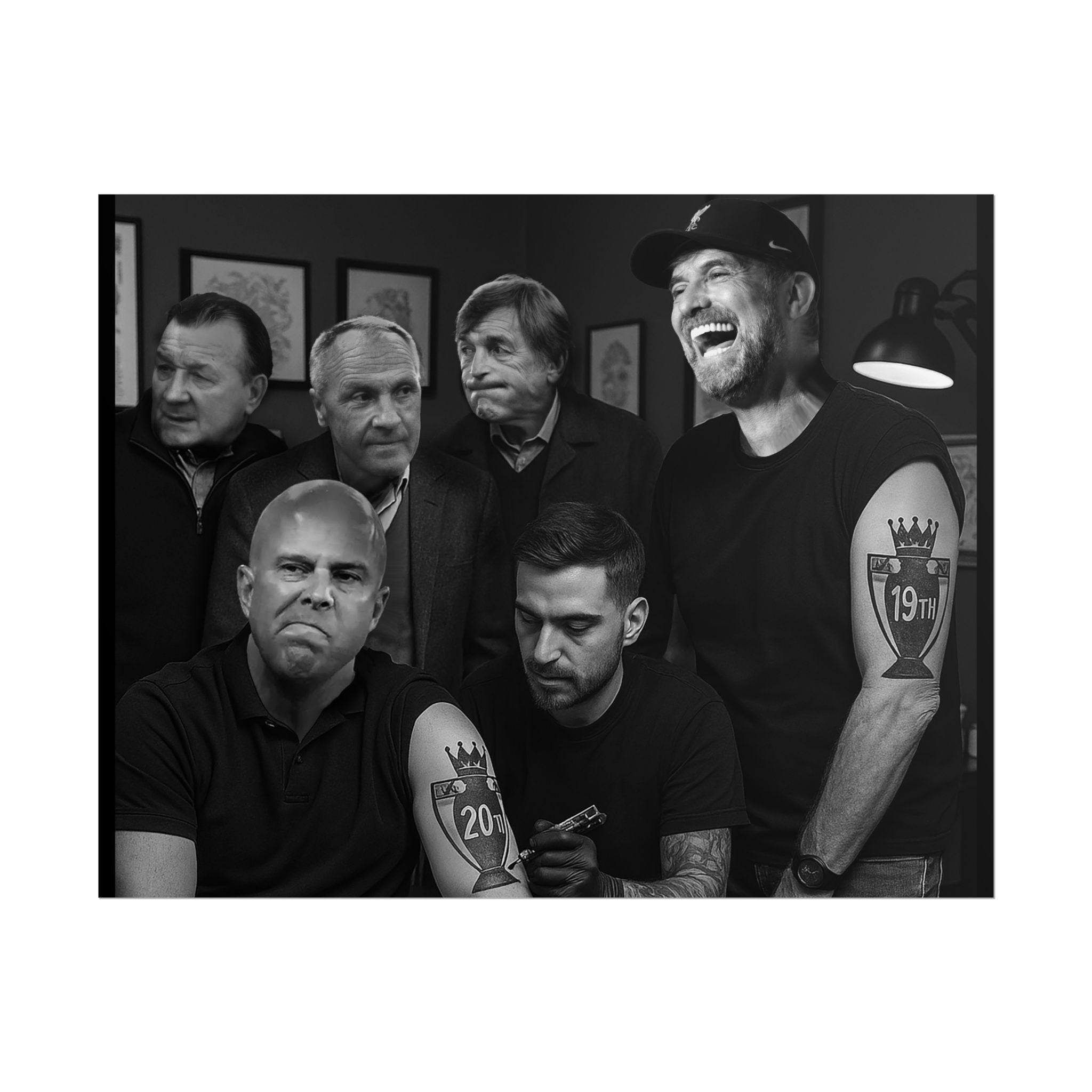 LFC Managers Inked Up for 20th Title Print