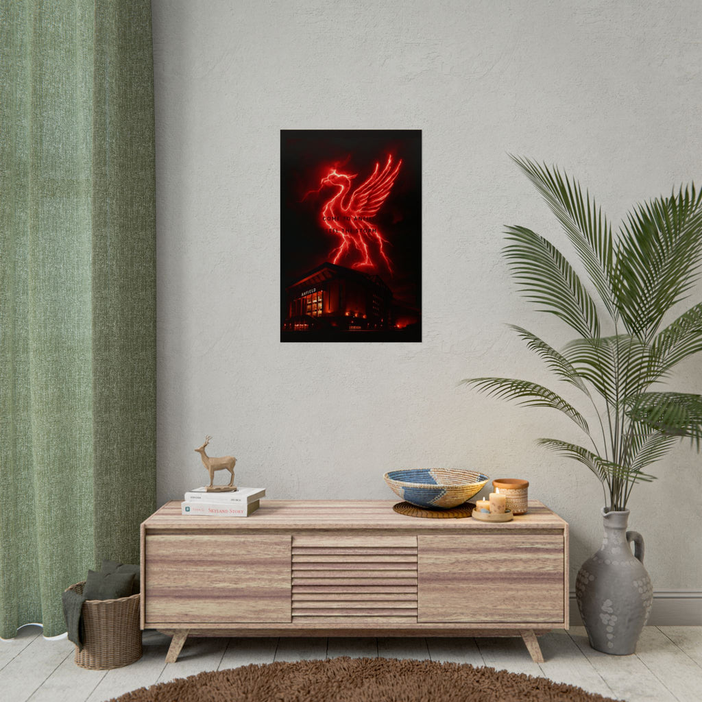 LFC Anfield Feel The Storm Print