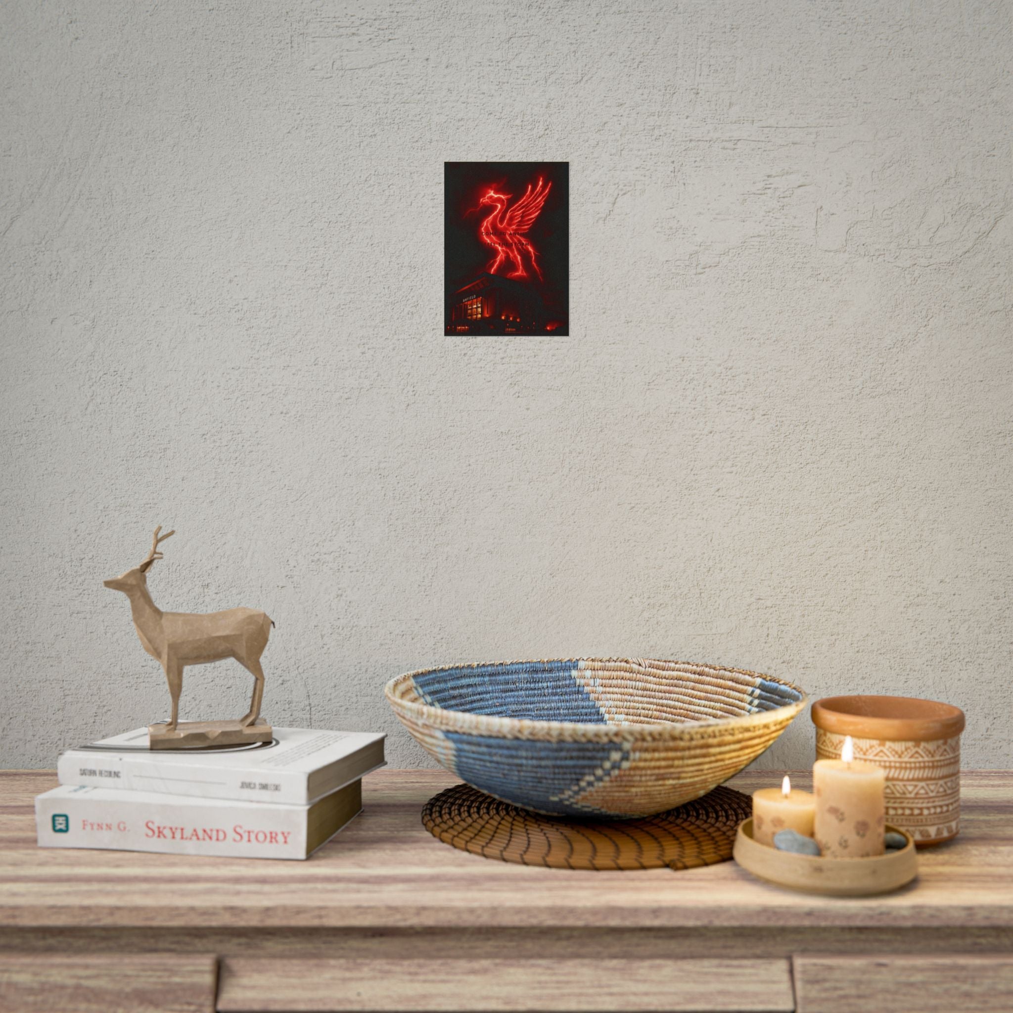 LFC Anfield Feel The Storm Print