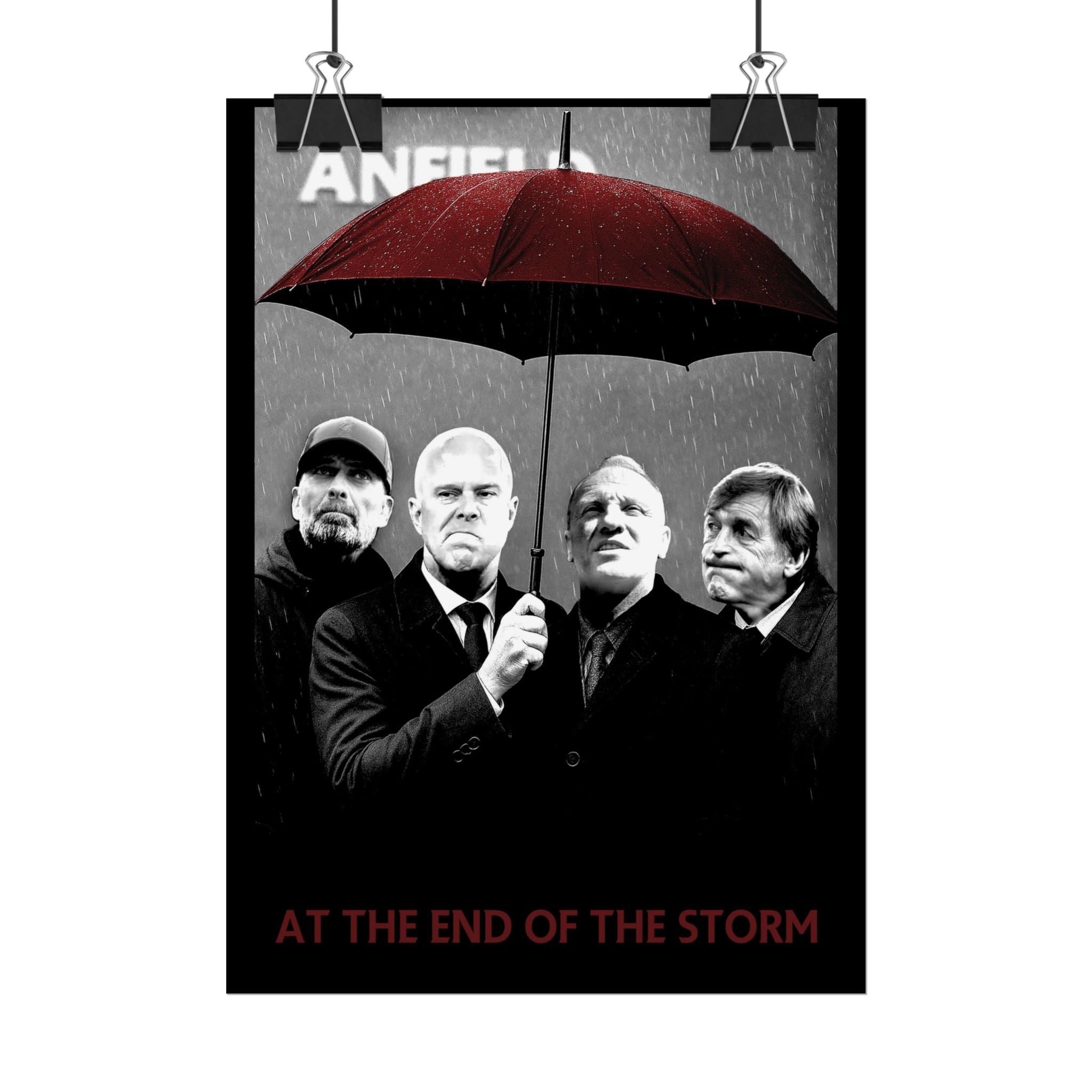 LFC Managers Anfield Storm Print