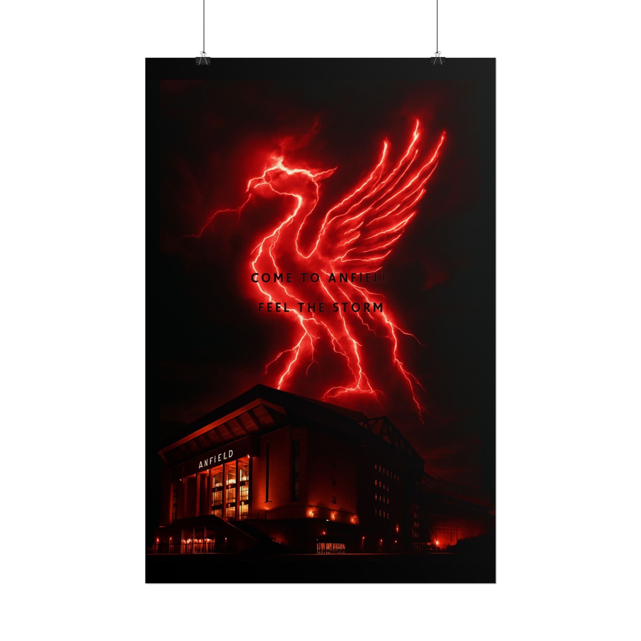 LFC Anfield Feel The Storm Print
