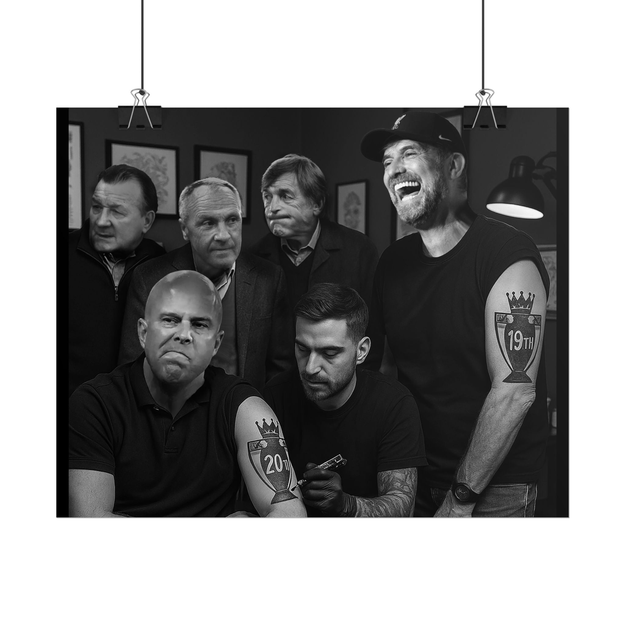 LFC Managers Inked Up for 20th Title Print