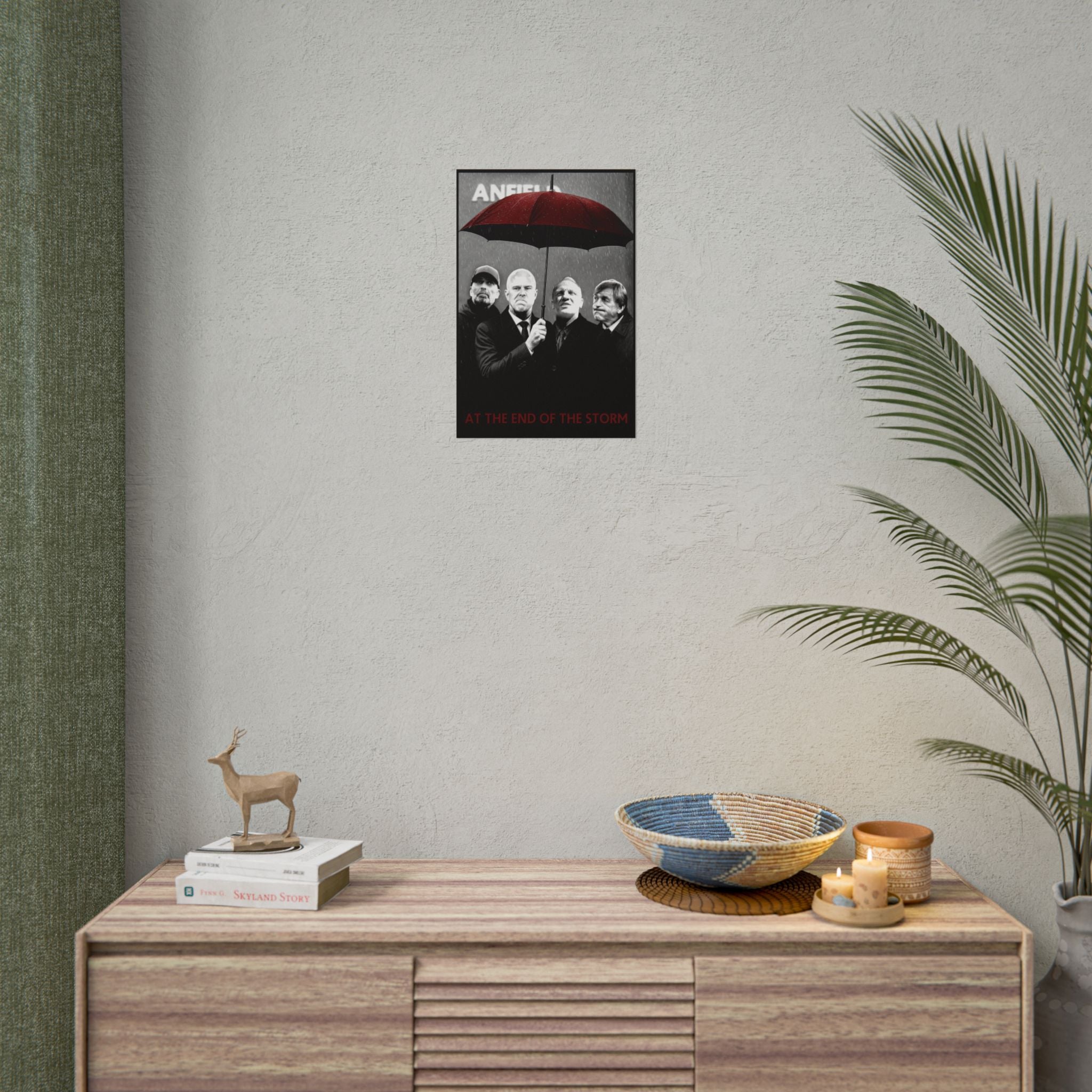 LFC Managers Anfield Storm Print