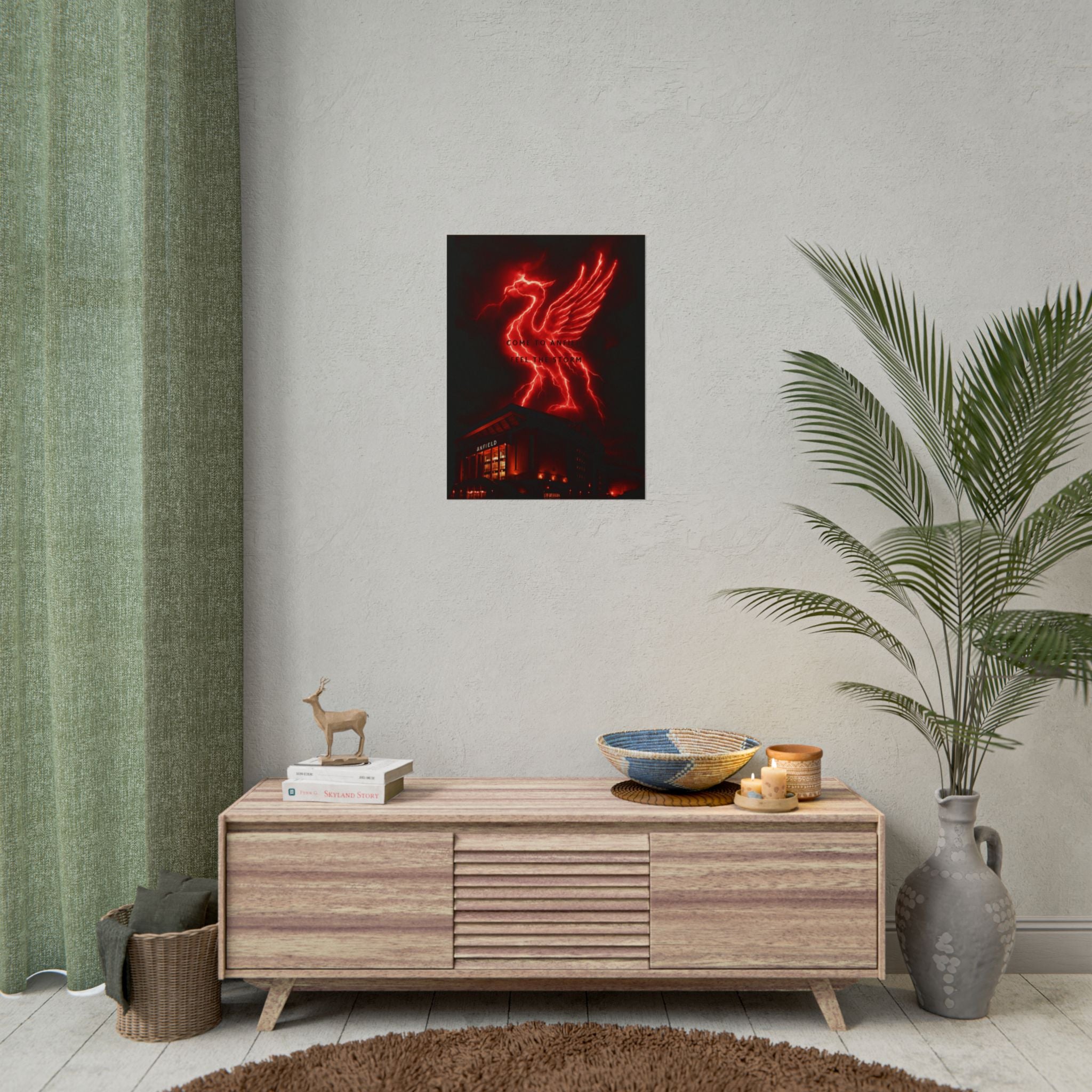 LFC Anfield Feel The Storm Print