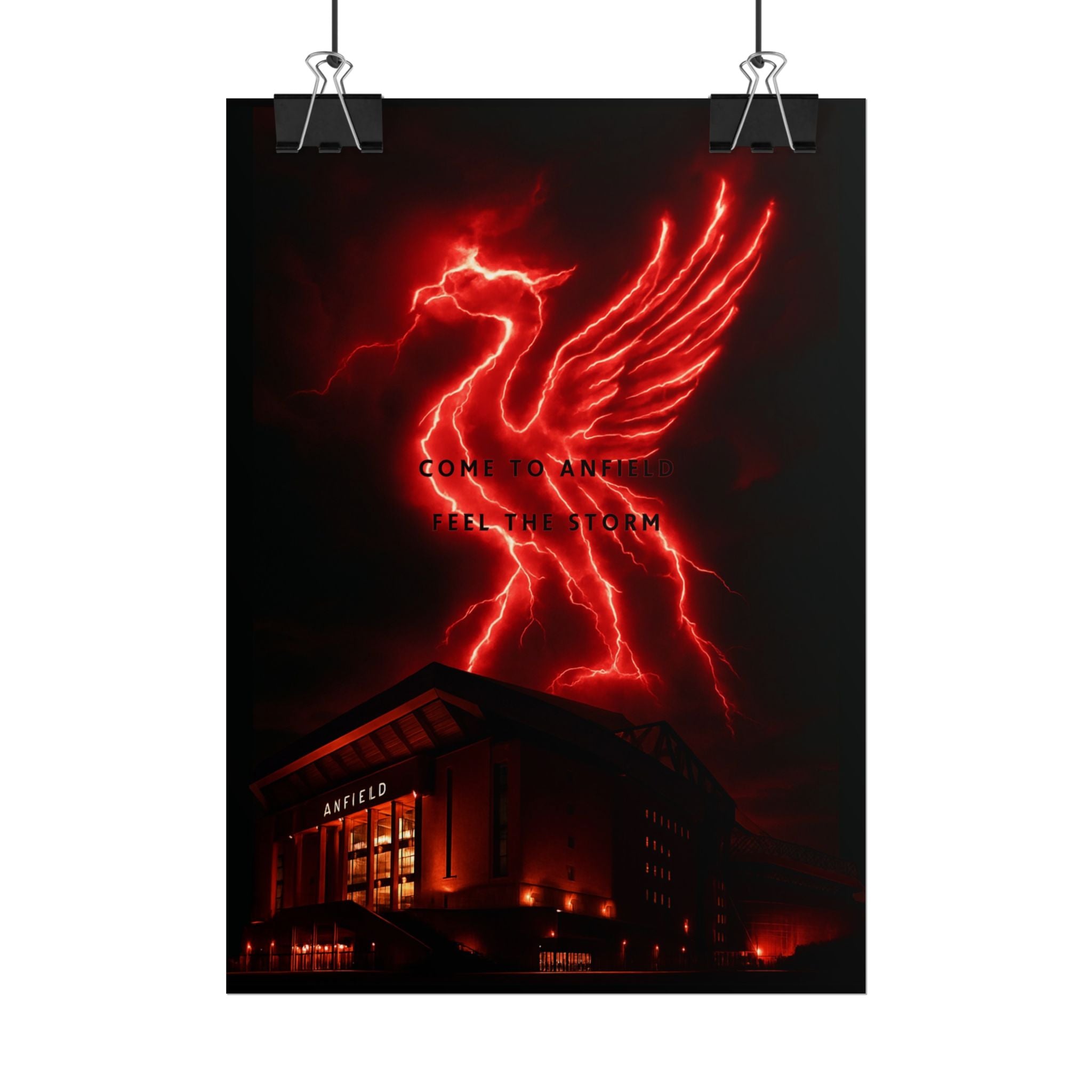 LFC Anfield Feel The Storm Print