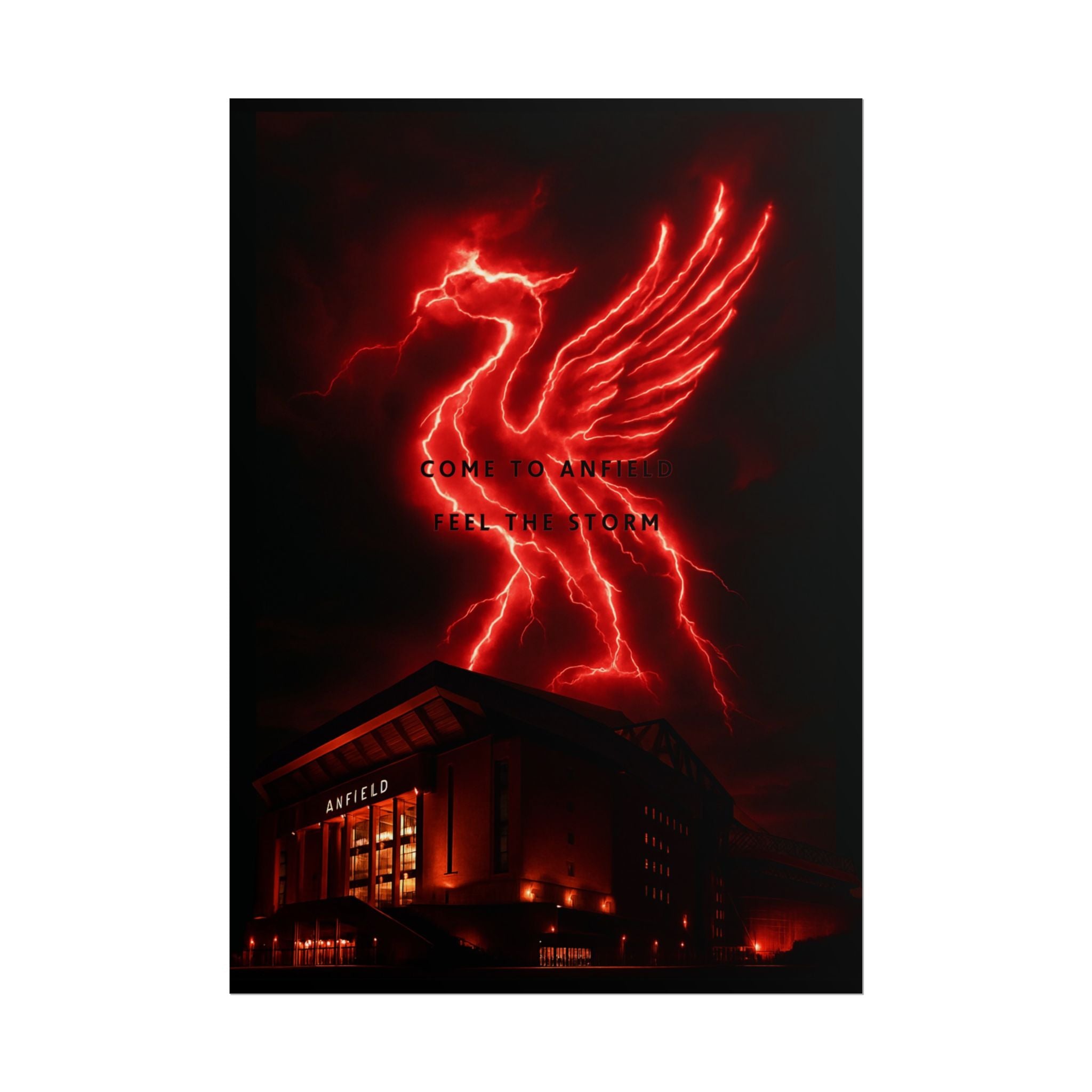 LFC Anfield Feel The Storm Print