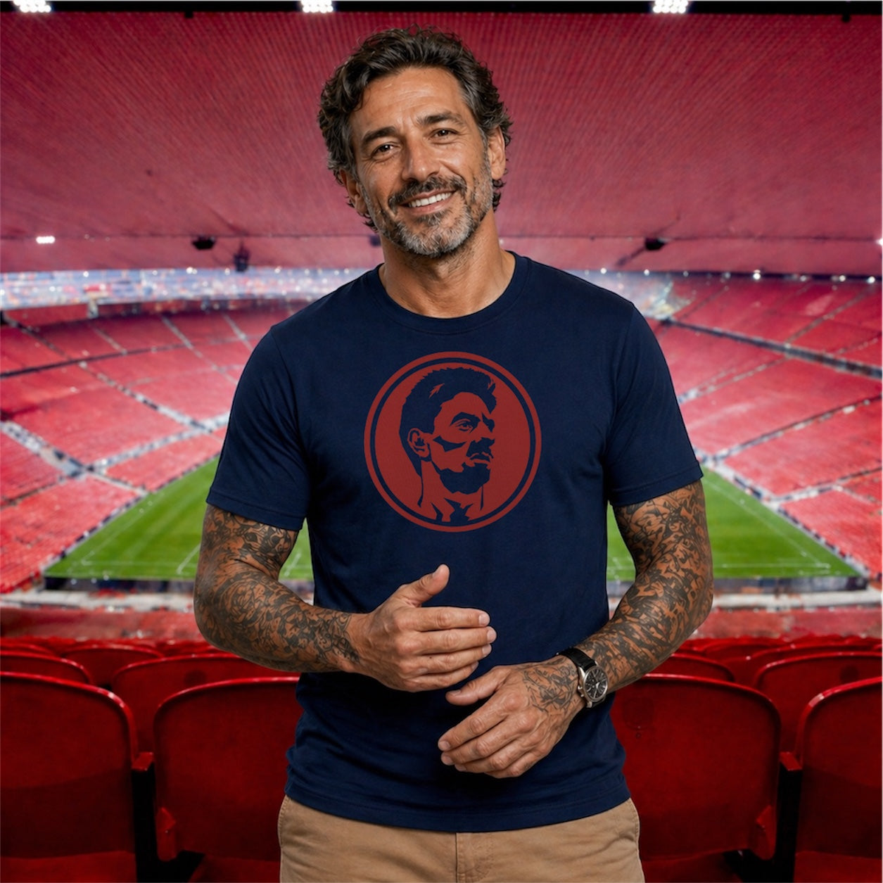 The Ghost Retro Circle T-Shirt