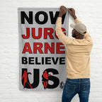 LFC Now Jurg Arne Believe Us Grey Flag-Prism and Ink