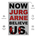 LFC Now Jurg Arne Believe Us Grey Flag-Prism and Ink