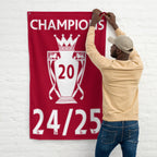 LFC Red Crowned Champions - x20 Flag-Prism and Ink