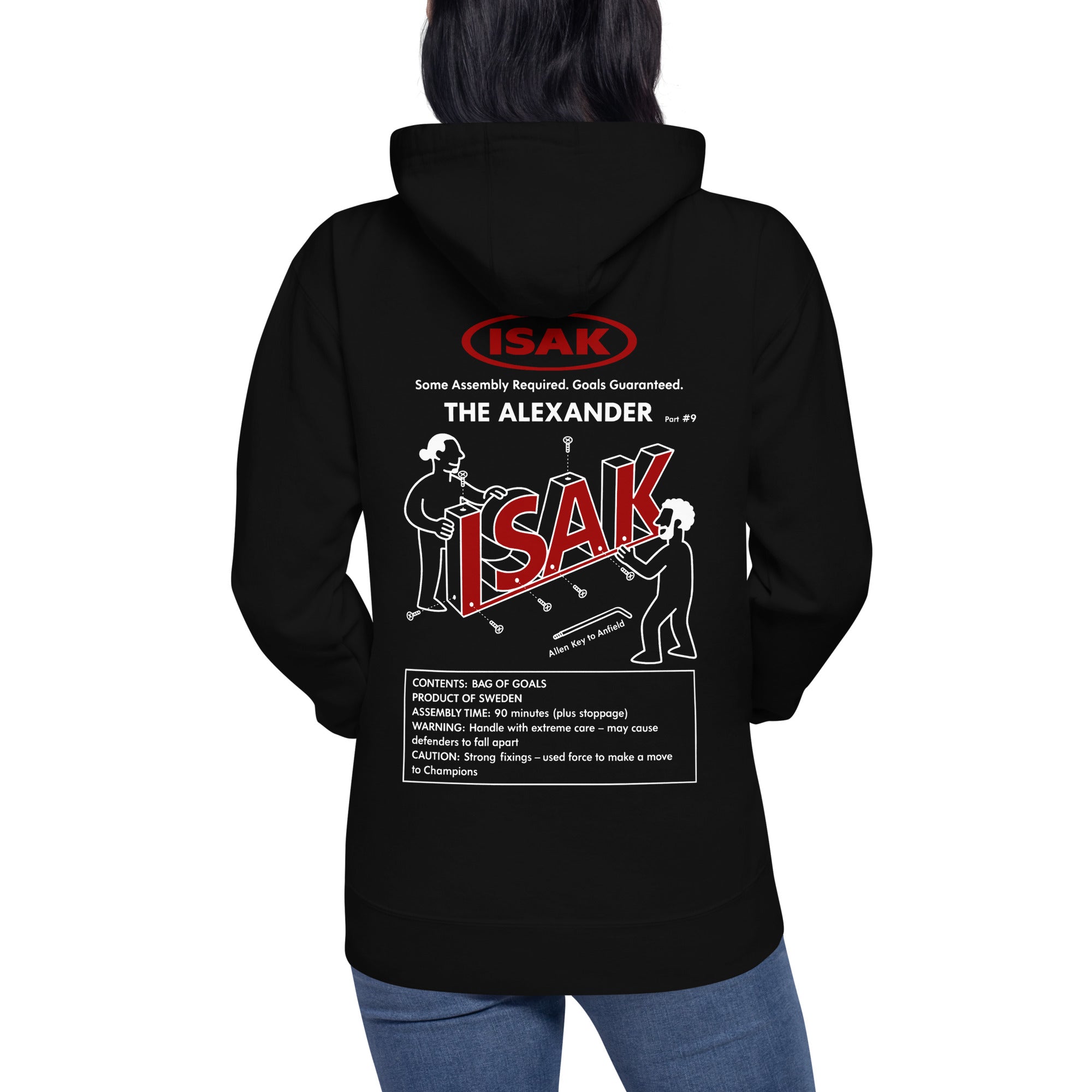 LFC Isak The Alexander Instructions Hoodie-Prism and Ink