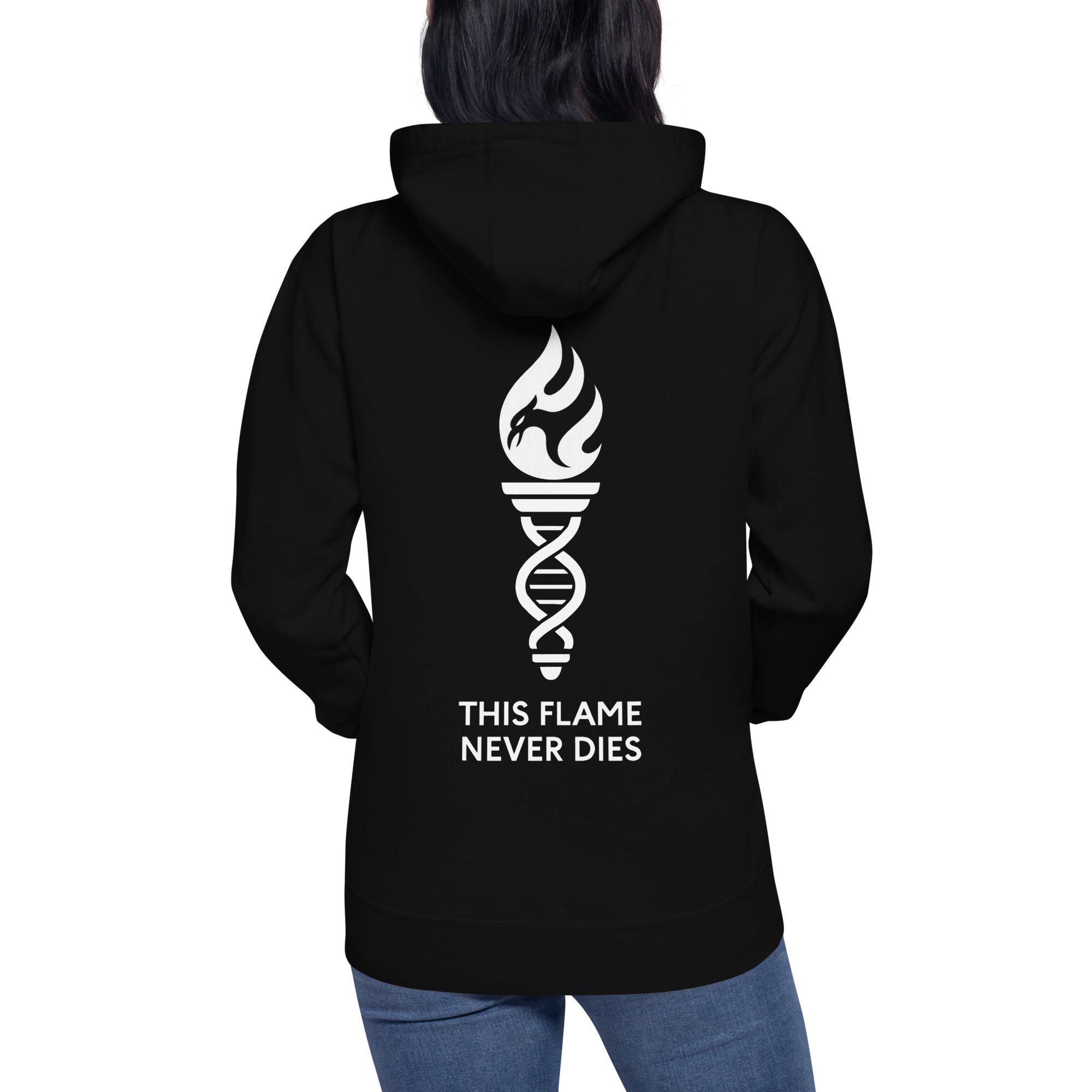 LFC This Flame Never Dies Hoodie-Prism and Ink