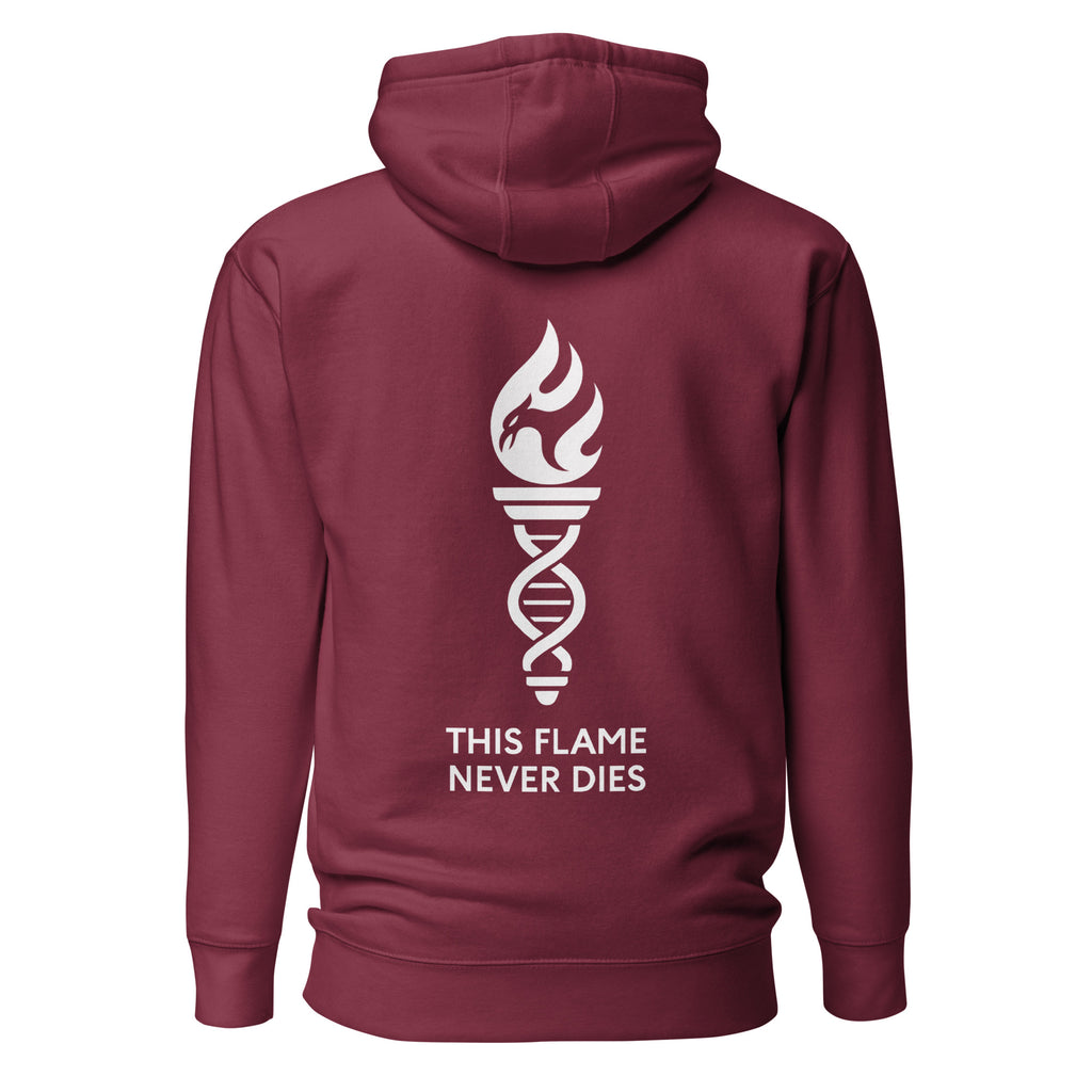 LFC This Flame Never Dies Hoodie-Prism and Ink