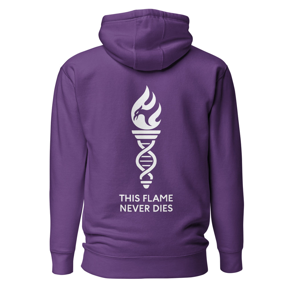 LFC This Flame Never Dies Hoodie-Prism and Ink