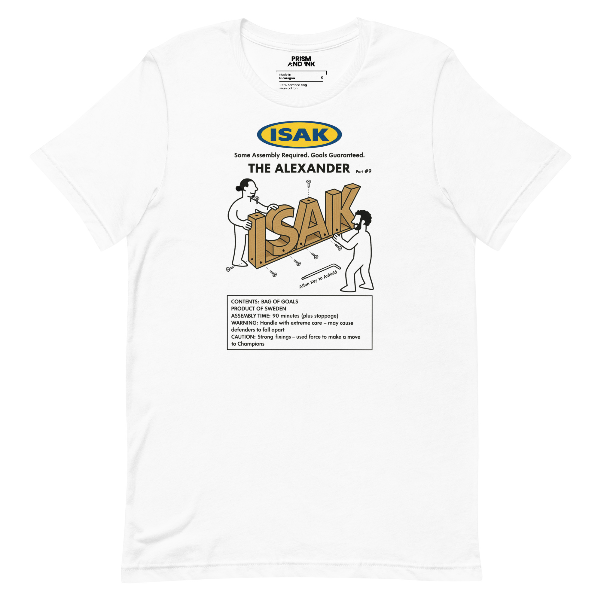 LFC Isak The Alexander Instructions T-Shirt