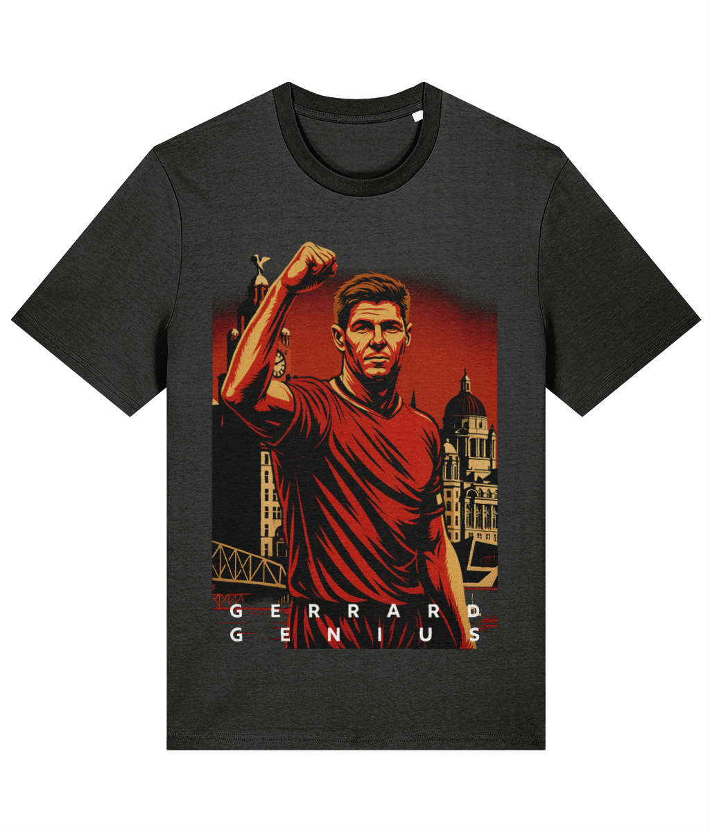 LFC Legends Edition: Gerrard Genius T-Shirt-Prism and Ink