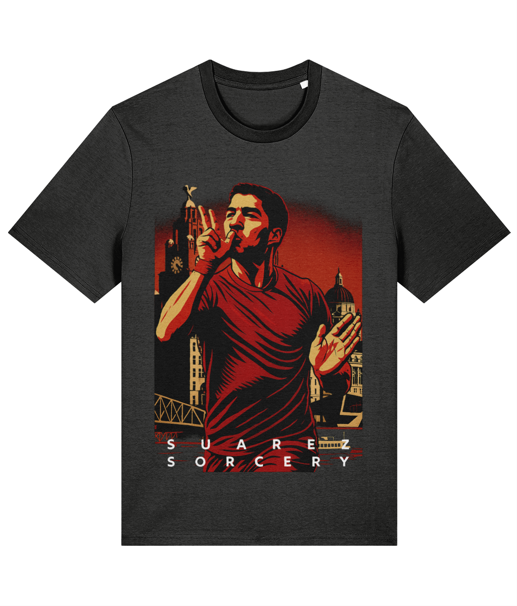 LFC Legends Edition: Suarez Sorcery T-Shirt-Prism and Ink