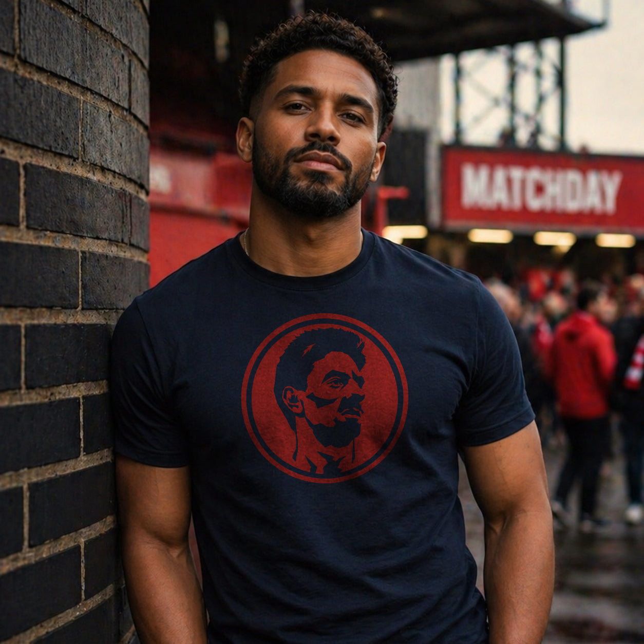 The Ghost Retro Circle T-Shirt