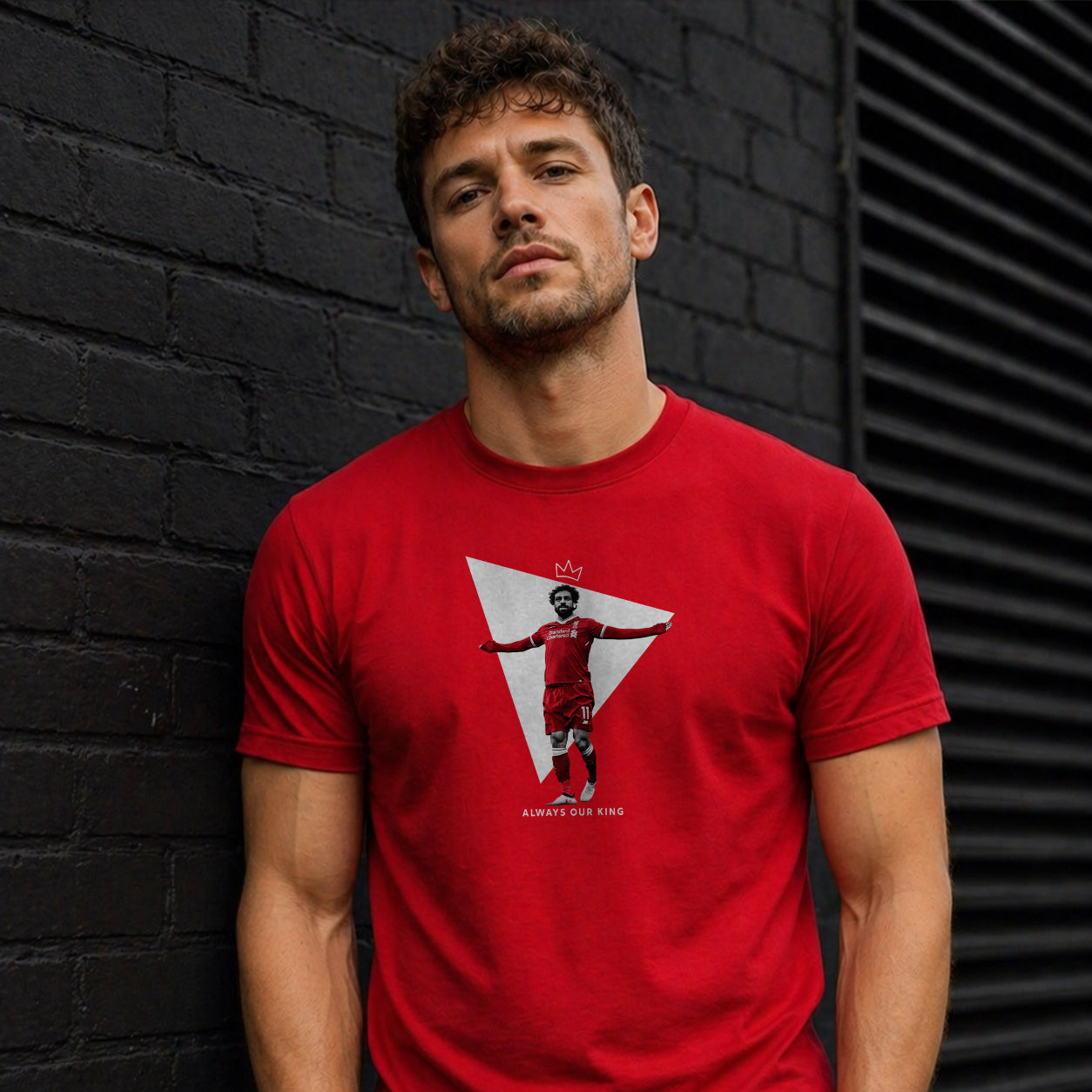 #11 Always Our King Triangle Icon T-Shirt