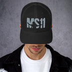LFC Cap MS11 Legacy Trucker Cap-Prism and Ink
