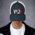 LFC VVD4 Power & Presence Trucker Cap-Prism and Ink