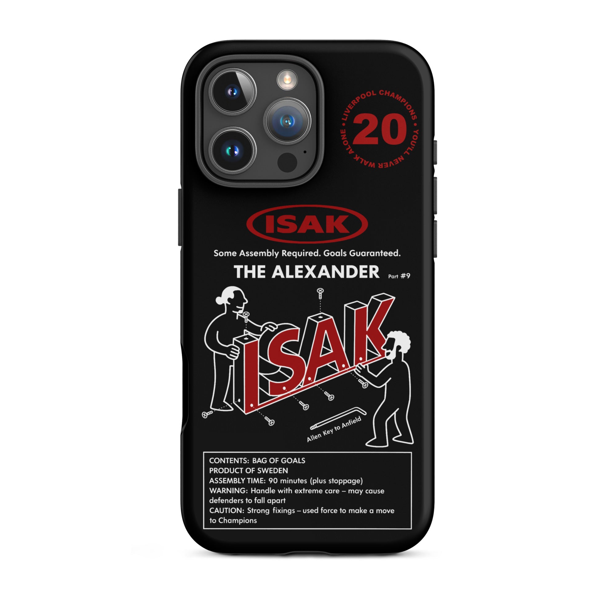 LFC Isak The Alexander Instructions Tough Case for iPhone®