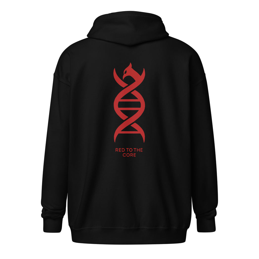 LFC Red To The Core DNA Zip Hoodie-Prism and Ink