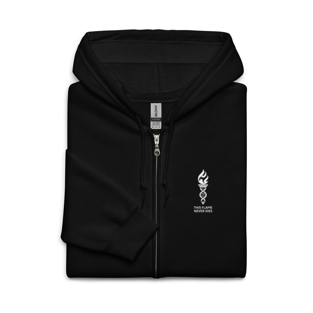 LFC This Flame Never Dies Zip Hoodie-Prism and Ink