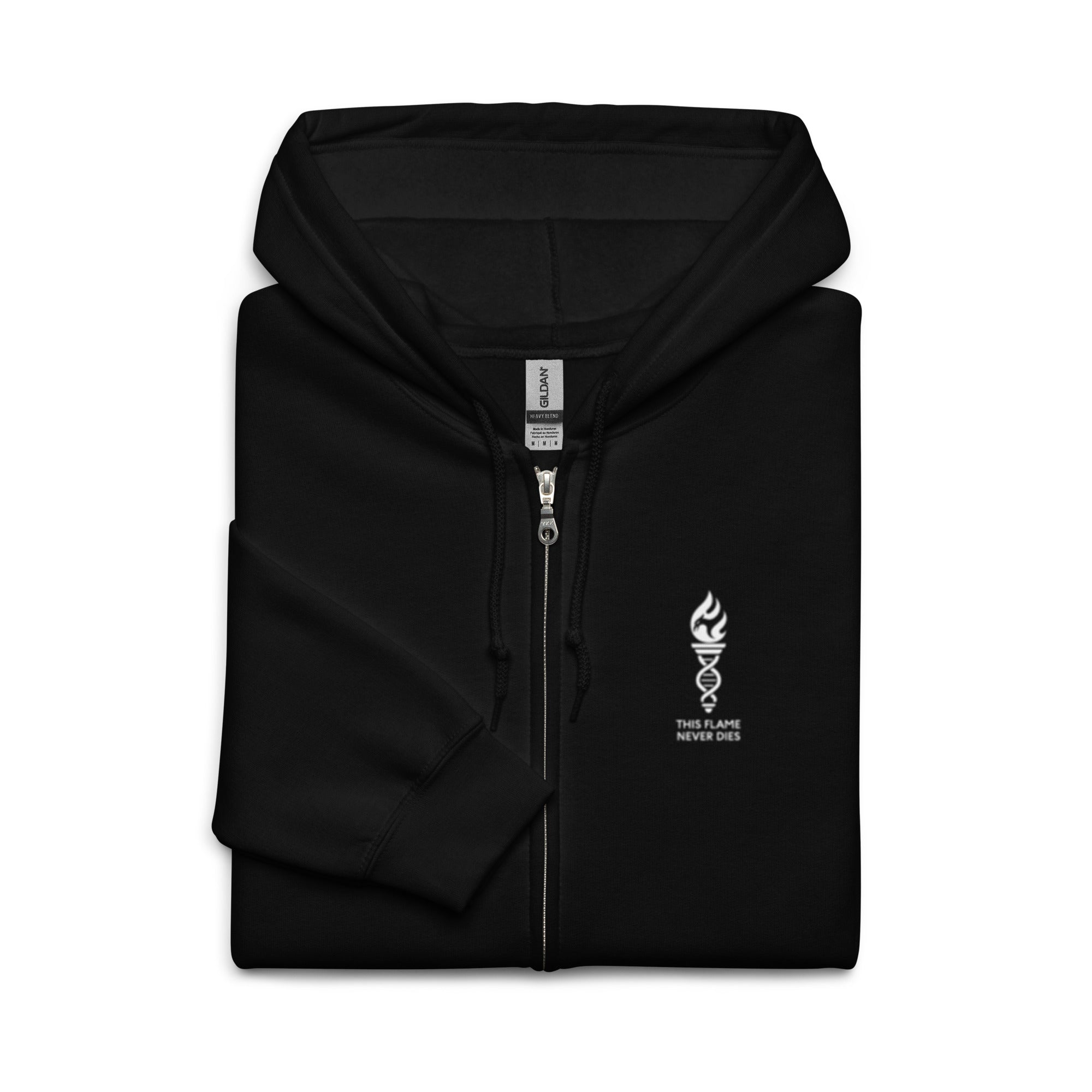 LFC This Flame Never Dies Zip Hoodie-Prism and Ink