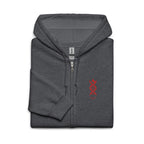 LFC Red To The Core DNA Zip Hoodie-Prism and Ink