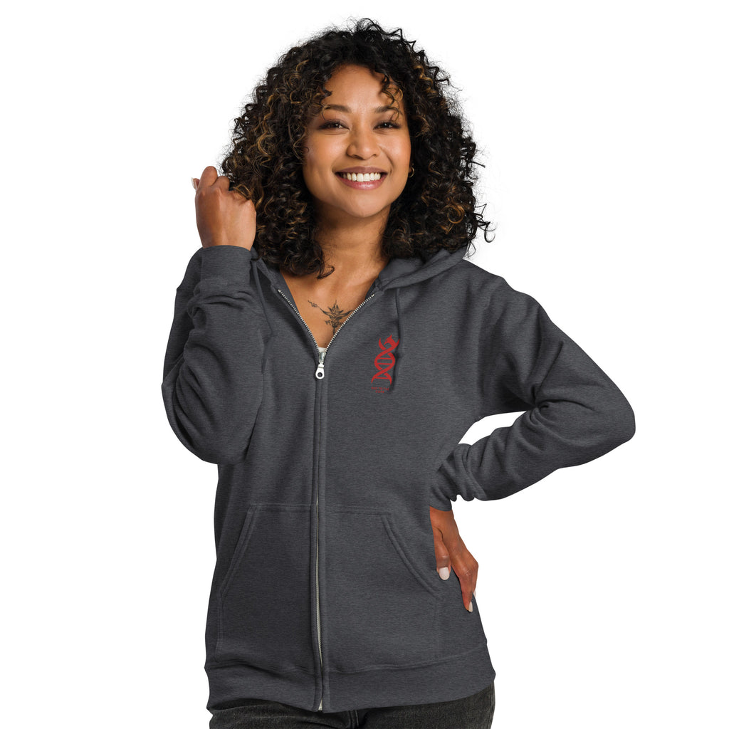 LFC Red To The Core DNA Zip Hoodie-Prism and Ink
