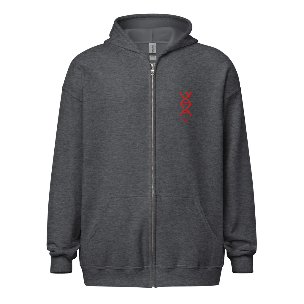 LFC Red To The Core DNA Zip Hoodie-Prism and Ink
