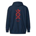 LFC Red To The Core DNA Zip Hoodie-Prism and Ink