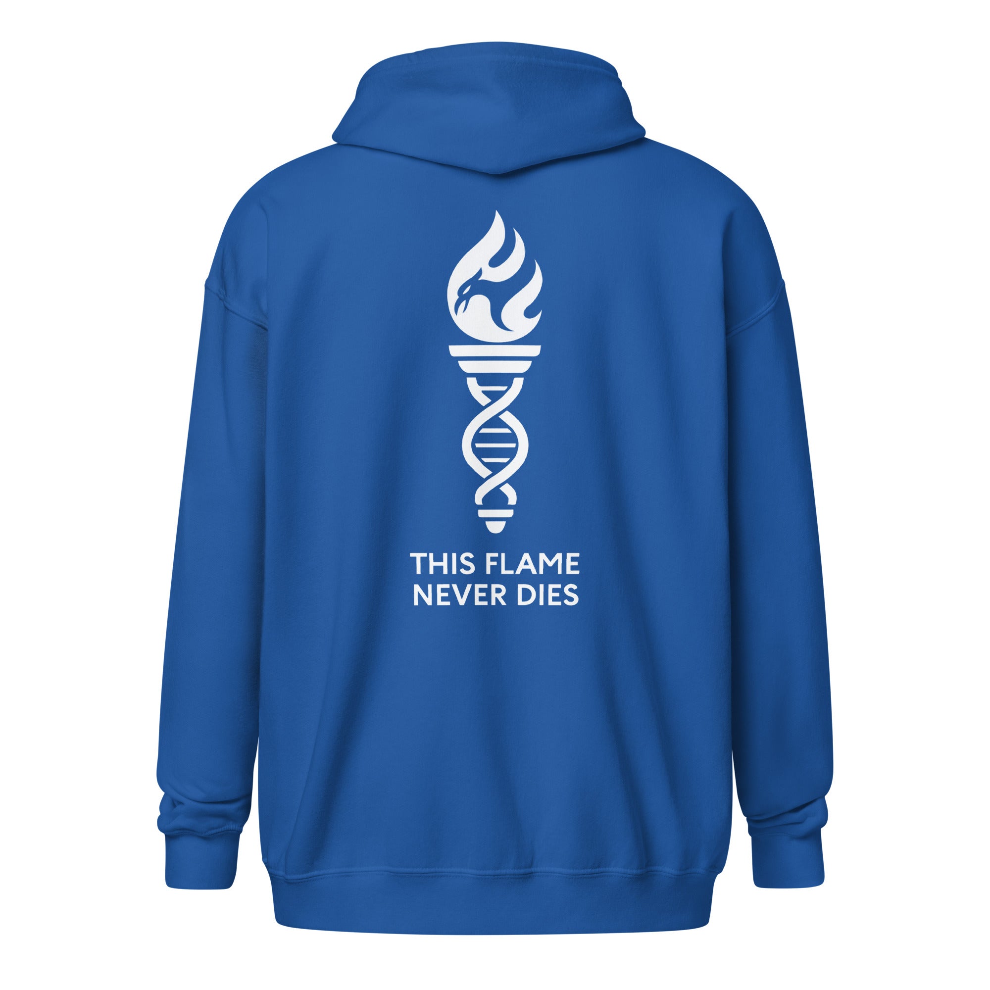 LFC This Flame Never Dies Zip Hoodie-Prism and Ink