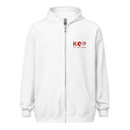 LFC Kop To The Core Zip Hoodie-Prism and Ink